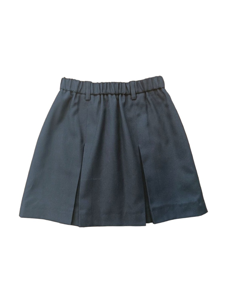 *Blue pleated skirt