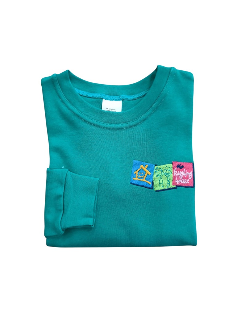 Πράσινο μακρυμάνικο μπλουζάκι