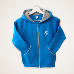 Turquise Hooded Cardigan